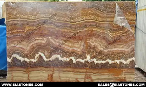 Brown Onyx Slab Variety 1