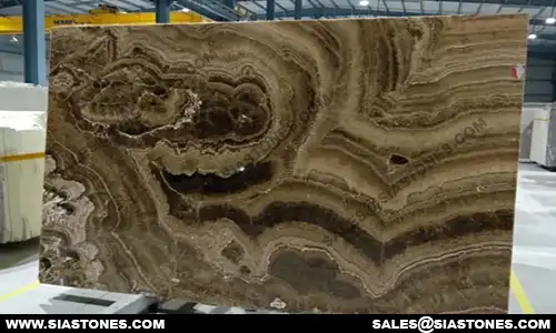 Brown Onyx Slab Variety 3