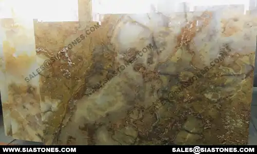 Caramel Onyx Slab 4