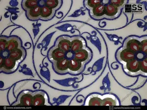 Gemstone Pietra Dura Inlay 6