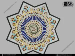 Gemstone Pietra Dura Inlay 8