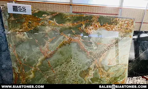 Green Onyx Slab 5