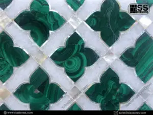 Malachite Pietra Dura Inlay 2