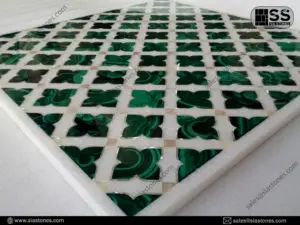 Malachite Pietra Dura Inlay 3