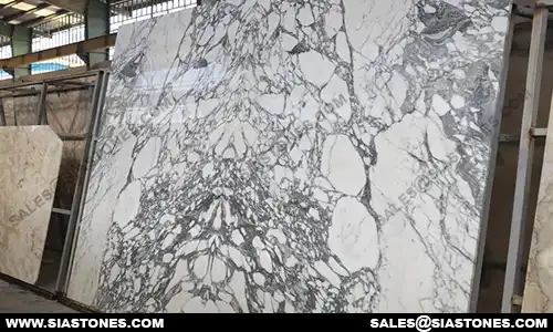 Arabescato White Marble Slab 3