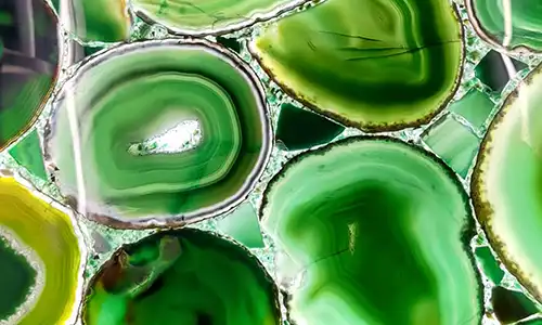 Green Agate Backlit SS