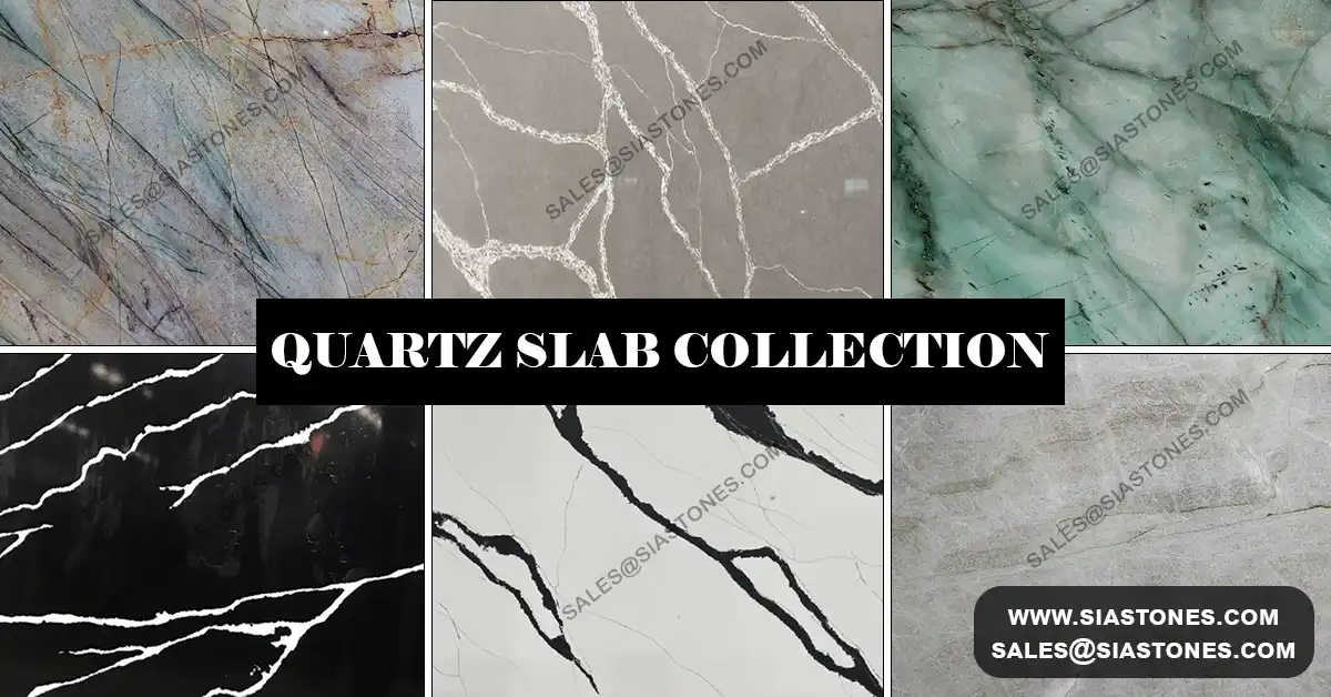 Natural Quartz Slab, Prefabricated Cuttosize Countertops for Sale