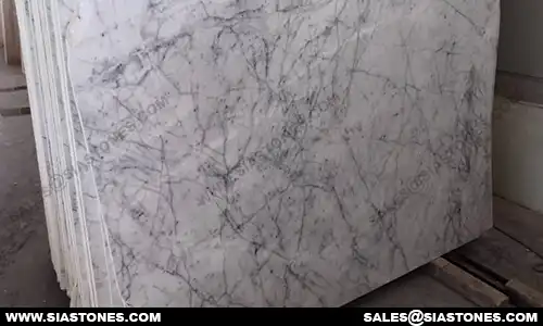 Spider White Marble Slab 3