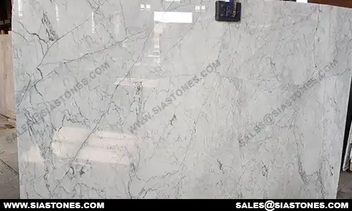 Statuario White Marble Slab 1