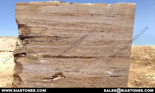 Walnut Travertine Block 3