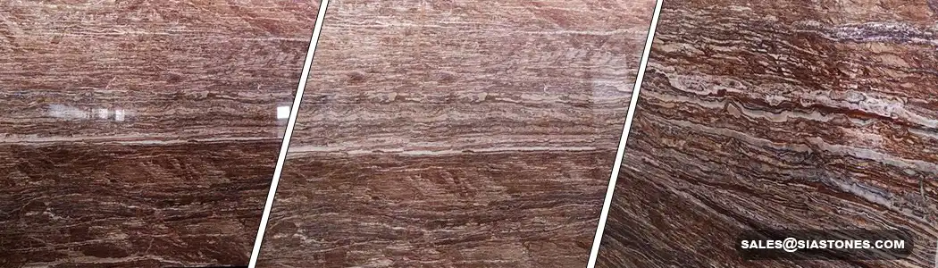 Walnut Travertine Slab Collection
