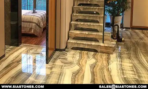 Zebra Onyx Flooring 2