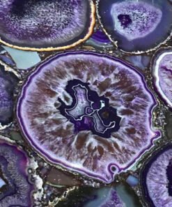 Purple Agate Tile Sample